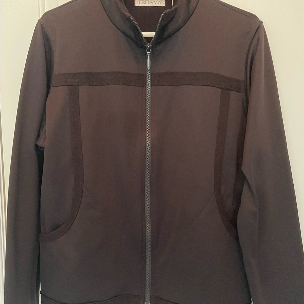 TEHAMA Women Dark Brown Lightweight Jacket